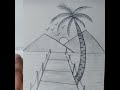 How to art an easy bridge scenery | MRA Drawing &amp; Crafting  #art #scenery #artandcraft #drawing 
