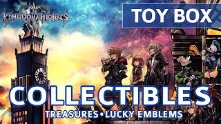 Kingdom Hearts 3 - Toy Box All Collectible Locations (Lucky Emblems & Treasures) screenshot 4