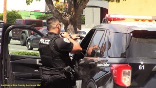 San Bernardino Police, Felony Stop Highland & Sierra Way- April 21/2025