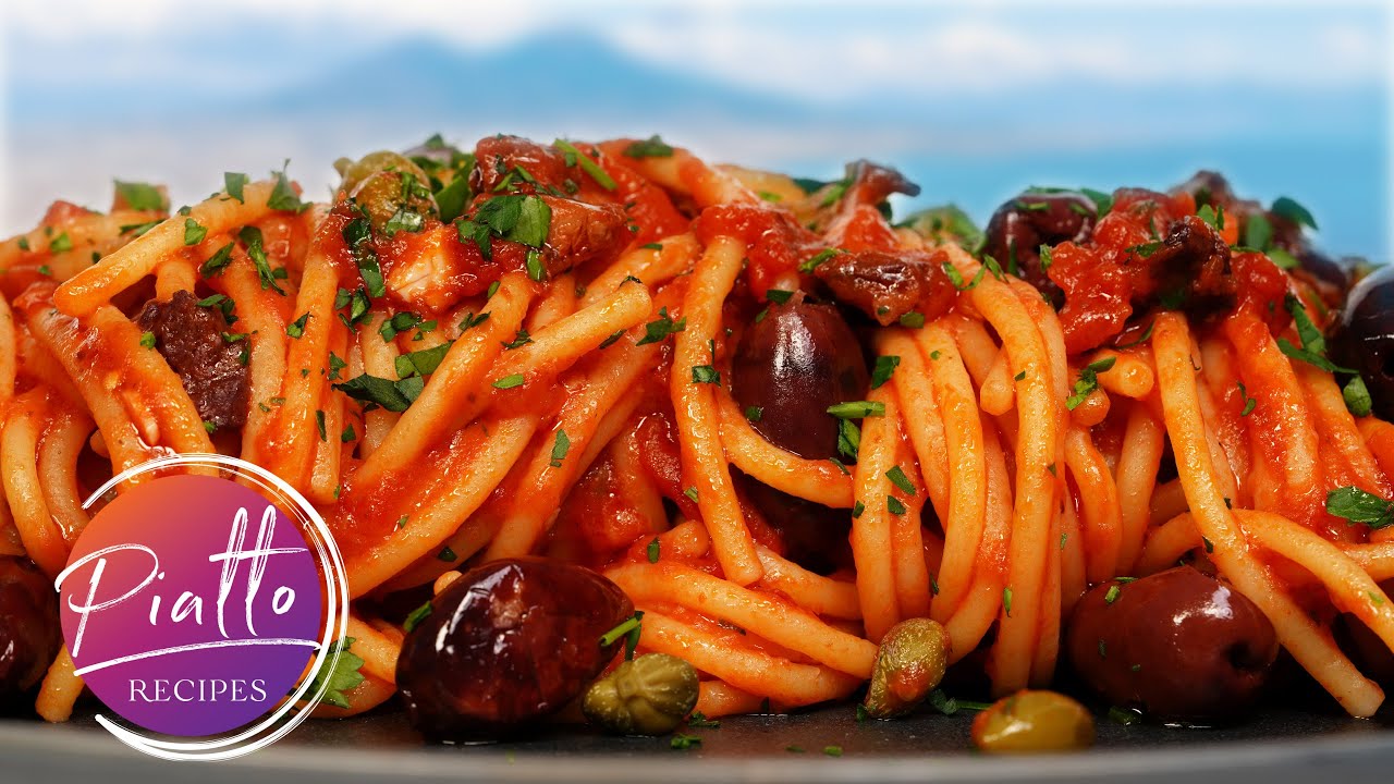 Italy's Scandalous Spaghetti PUTTANESCA - The Pasta of the Red Light District
