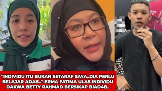 Erma Fatima Ulas Isu Betty Rahmad Didakwa Berap Biad4B Di Singapore..