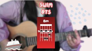 🌊 BTS (방탄소년단) - SWIM 🌊 [Guitar Tutorial]