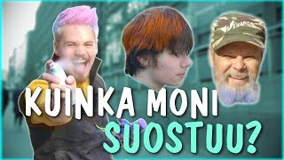 Värjätään Tuntemattomien Hiukset