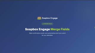 Feature Focus: Event Merge Fields