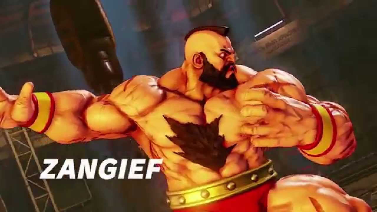 Street Fighter V Zangief Trailer