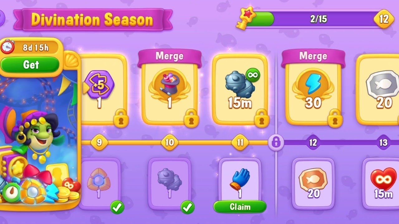 @Fishdom Special Level 12047 Challenge. Divination Season Level 11 🔓