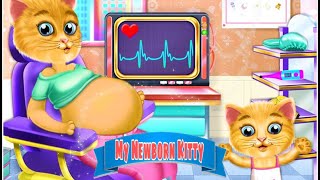 TAKING CARE OF PREGNANT MOMMY AND BABY KITTENS BORN PETER TOYS PETER GAMES screenshot 2