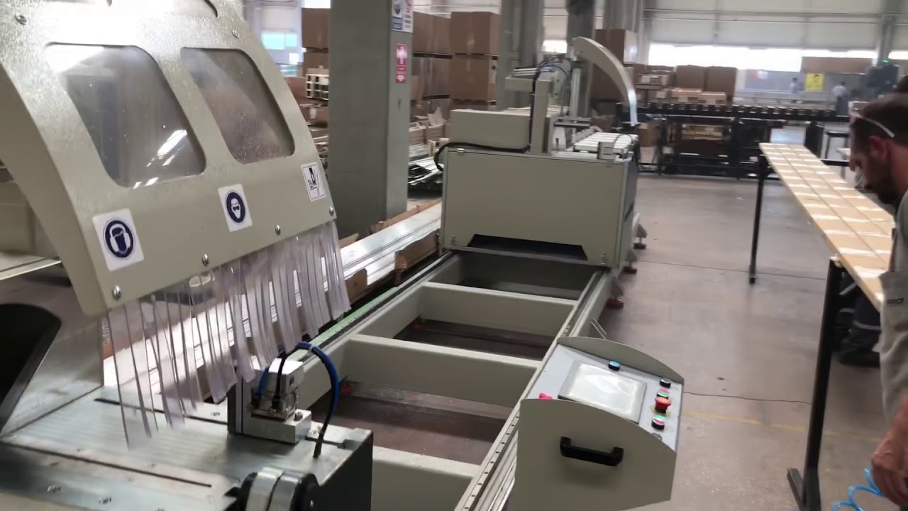 ino Machinery - AS 534 - Radial Double Mitre Saw