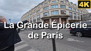 Paris La Grande Epicerie | Large Gourmet Grocery Store 2025 | La Grande Epicerie de Paris | 4K 60fps