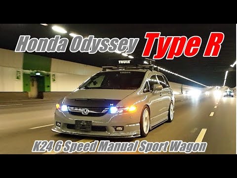 Honda Odyssey RB1 K24 Type R 6 Speed Manual