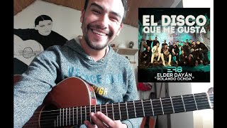 Video thumbnail of "Elder Dayán Díaz &  Rolando Ochoa - Amantes (Tutorial Guitarra)  (Tablatura y Acordes)"