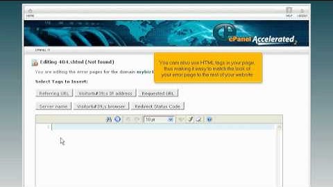 How to create custom error pages in cPanel | FastDot Cloud Hosting