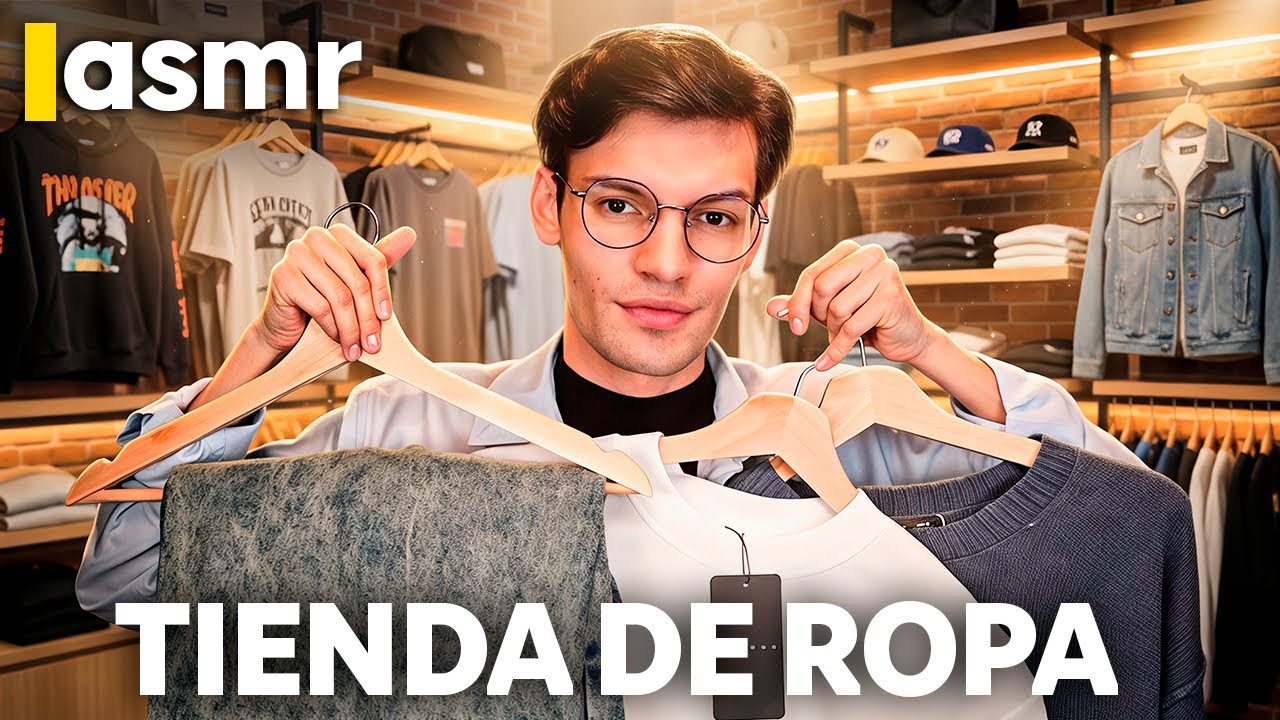 ASMR Español 👕 Roleplay de Vendedor de Tienda de Ropa