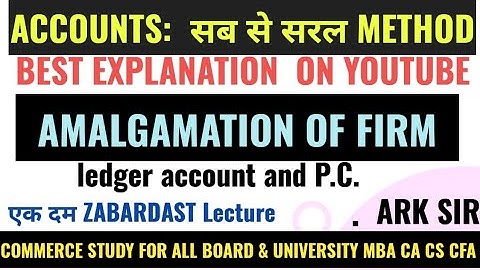 AMALGAMATION OF COMPANIES Journal Entries P.c.tybcom sem 6 University Paper Solution Tybafsem 5