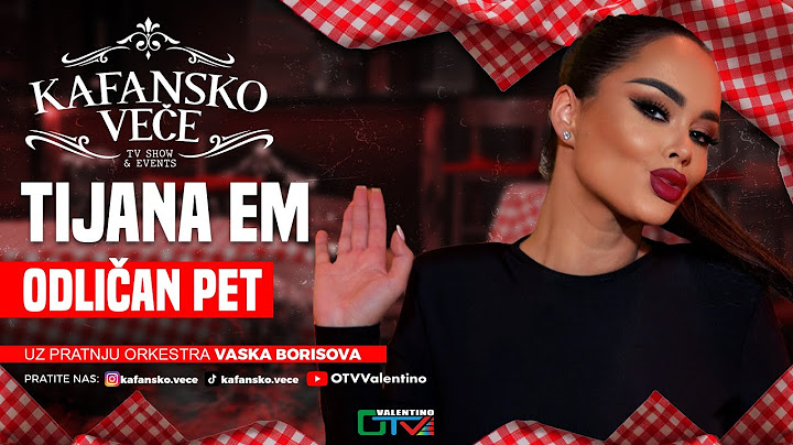 TIJANA EM - ODLICAN 5 | UZIVO | 2025 (ORK. VASKA BORISOVA) | KAFANSKO VECE