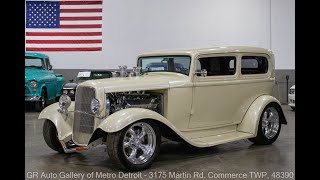 1932 Ford Sedan Custom Hot Rod For Sale  Walk Around (12 Miles)