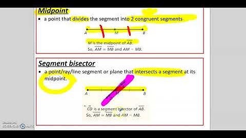 1.3 Part 1 Segment Bisector