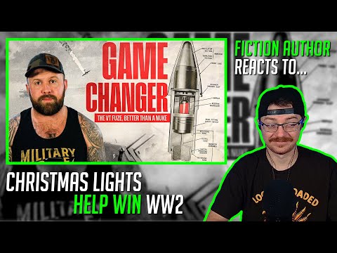 When Christmas Lights Helped Win WW2... Seriously | The Fat Electrician Reaction
