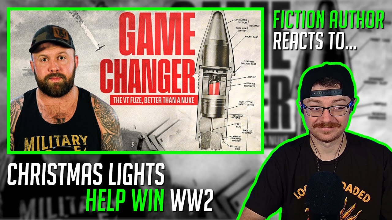 When Christmas Lights Helped Win WW2... Seriously | The Fat Electrician Reaction