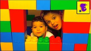 Yarik and Little Brother Egorka // Play House Hide and Seek //