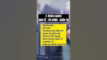 Khối D nên học ngành gì ?