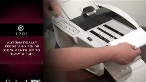 Martin Yale 1711 Electronic "Ease-of Use" Autofolder