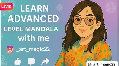 Advance level mandala tutorial🌸 Learn mandala art with me🌸 Mandala tips and tricks🌸 Mandala Patterns