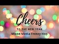 Hooray! Scrapbook Process Video #41 - Mixed Media Frenzy January YouTube Hop