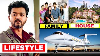 Actor Vijay Lifestyle 2021 | Wife, Income, House, Cars, Children Family, Salary \& Net Worth