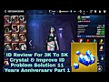 ID Review For 5K Crystal &amp; Improve ID Problem Solution 11 Anniversary Part 1 - Marvel Future Fight