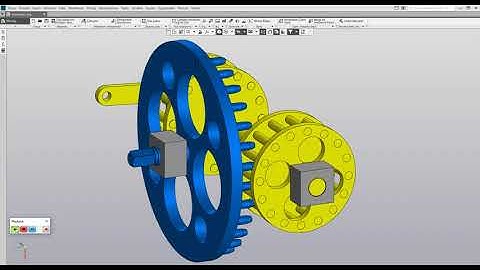 Cage Gear Angular Reciprocation
