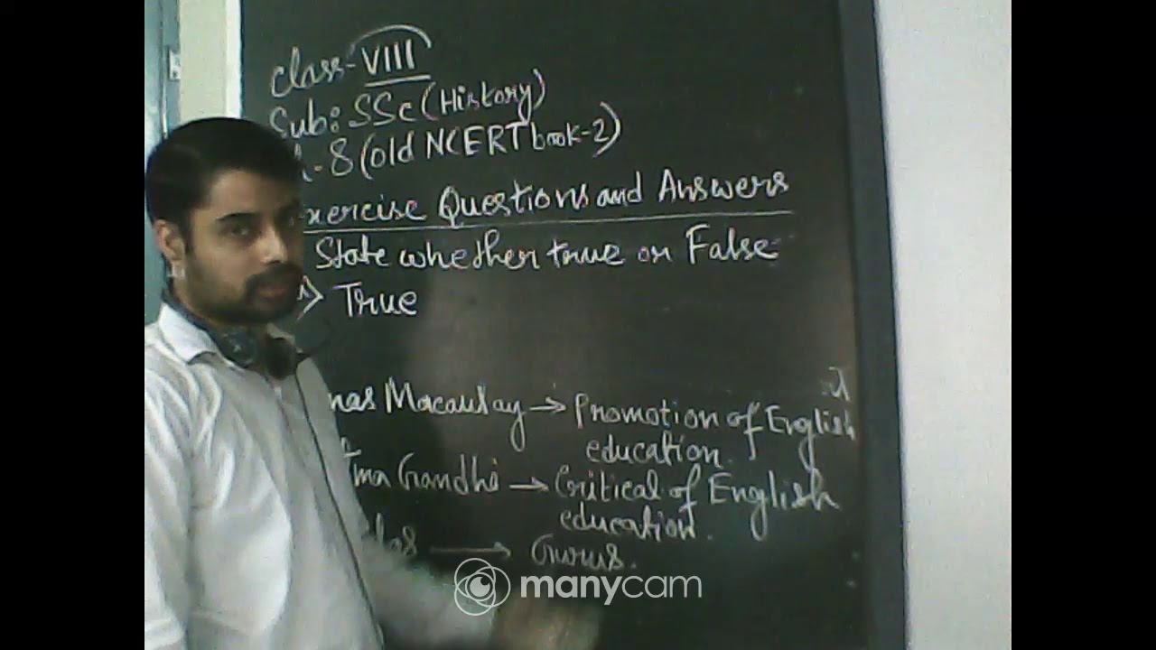CLASS :VIII ,SUBJECT:SSC(HISTORY)(OFFLINE)TOPIC: EXERCISE QUESTIONS AND ANSWERS(OBJECTIVE TYPE)