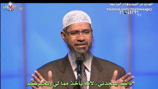 شاب يقول اذا اجبت على اسئلتي الستة سأعتنق الاسلام - ذاكر نايك Zakir Naik