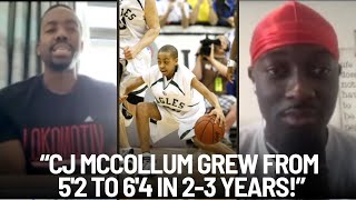 CJ McCollum INSANE Growth Spurt Explained By His Brother.. (Part 1)