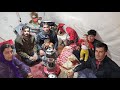 Efforts in snow and rain storm: Asghar and Arslan family's cooperation to Saleh babies