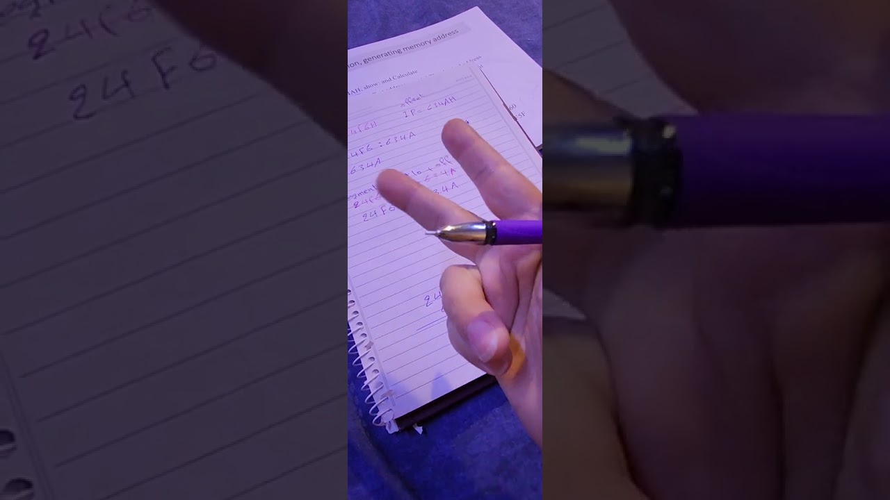 memory segmentation #معمارية_الحاسوب #هندسة تقنيات الحاسوب #مرحلةثانيه
