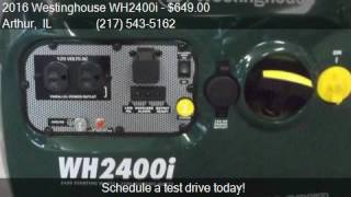 2016 Westinghouse WH2400i 2100 Watt Generator for sale in Ar