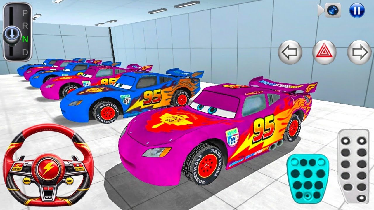 New Mcqueen Cars Stuck at Supercar Store - 3D Driving Class 2026 - Android IOS GamePlay - Car Game