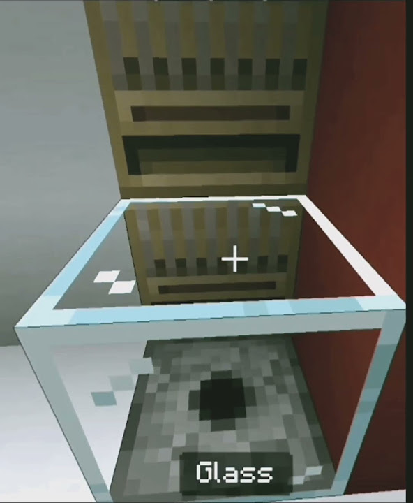 How to make a fridge in minecraft minecraftshorts minecraft 