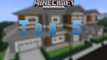 Top 5 Minecraft Xbox 360 Structures - HOUSES