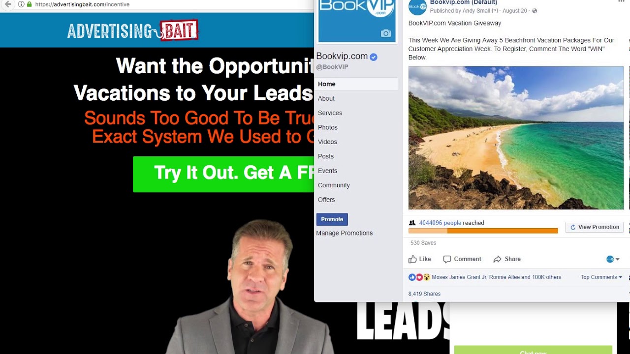 Using Advertising Bait To Run Viral Contests