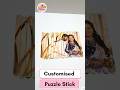 Photo Puzzle Stick | Pop Stick Photo Puzzle | Popsicle Stick Photo Puzzle #gift #craft #anniversary
