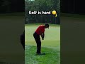 Golf is hard at the Bethpage Black Golf Course …