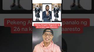 Pekeng Abogado Nagpanalo ng26 na kaso bago Maaresto
