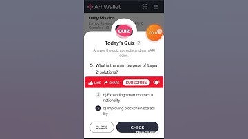 Ari Wallet quiz answers today | 18 JUNE 2025 | Ari daily quiz today | Ari daily quiz today