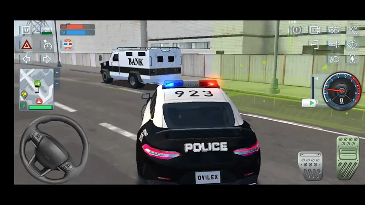 Big & Small Police Cars with Slide Color and Portal Trap - Police Truck Rescue Cars - BeamNG.Drive