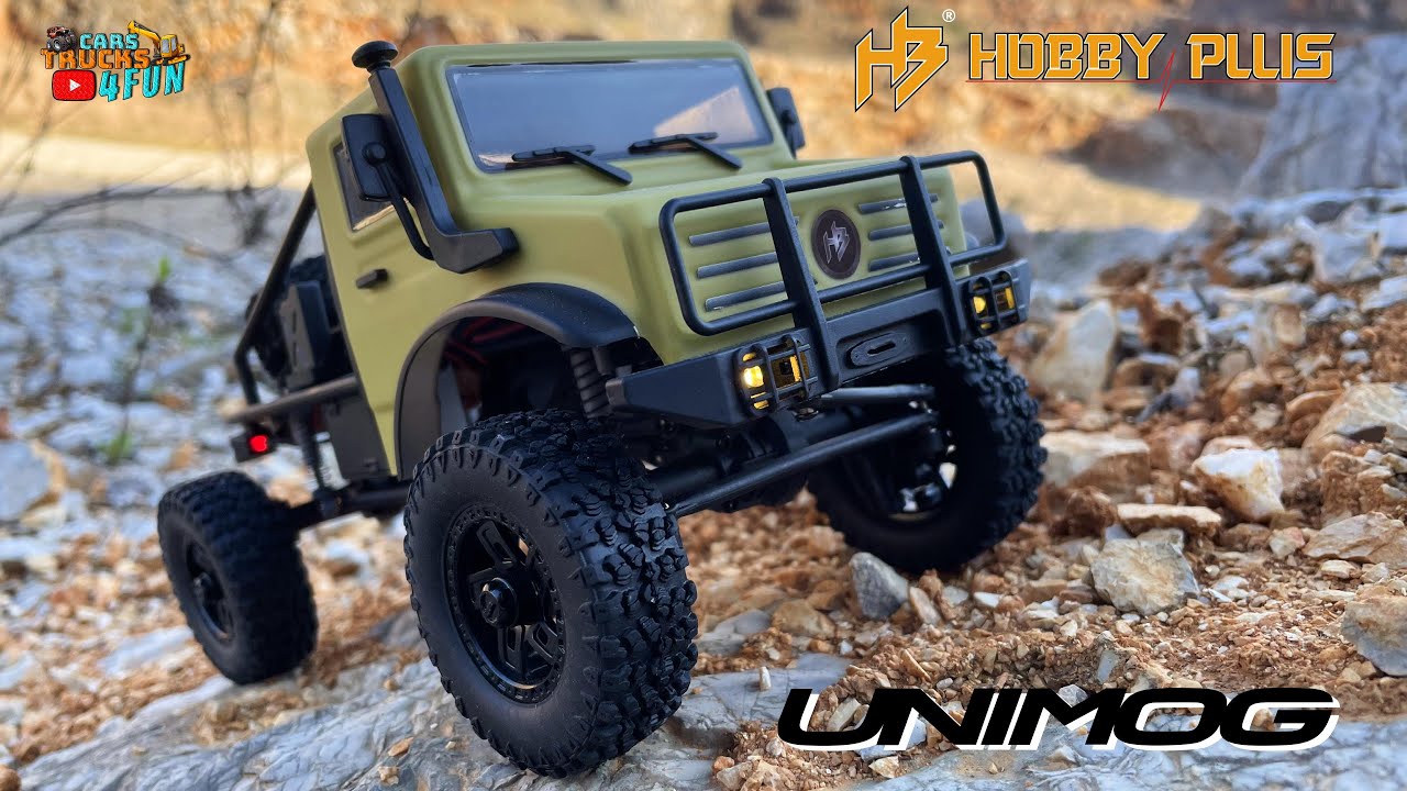 MERCEDES Unimog | Hobby Plus CR18P 1/18 Trail Hunter | Unboxing