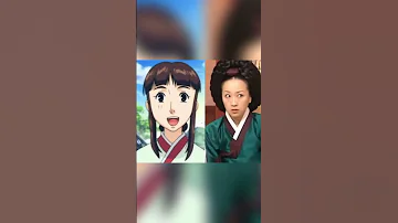 أبطال مسلسل جوهرة القصر بين المسلسل و الأنيمي 
