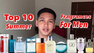 Top 10 Hot Weather | Summer Fragrance for men 2019 ( Philippines )