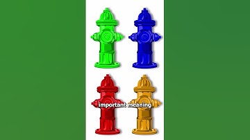 The Reason Fire Hydrants Are Different Colors 🤔 (EXPLAINED)